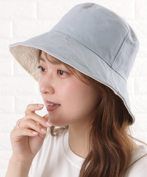 セール】ワイヤー入りリバーシブルバケットハット（ハット）｜Lace