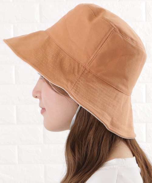 セール】ワイヤー入りリバーシブルバケットハット（ハット）｜Lace