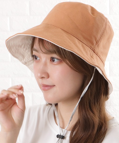 セール】ワイヤー入りリバーシブルバケットハット（ハット）｜Lace