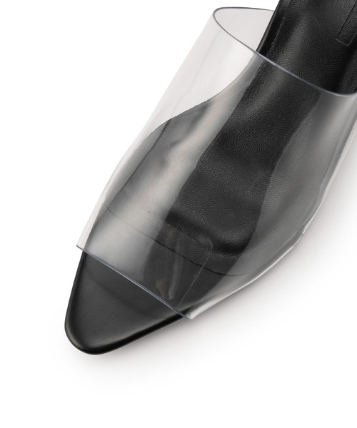 ADAM ET ROPE'（アダムエロペ）の「クリアミュール（サンダル・レディース・シルバー/ブラック・23.0cm/23.5cm/24.0cm/24.5cm）」の15枚目の写真