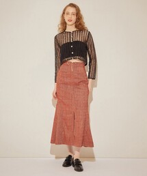 ME COUTURE | モールツイードマーメイドスカート(スカート)