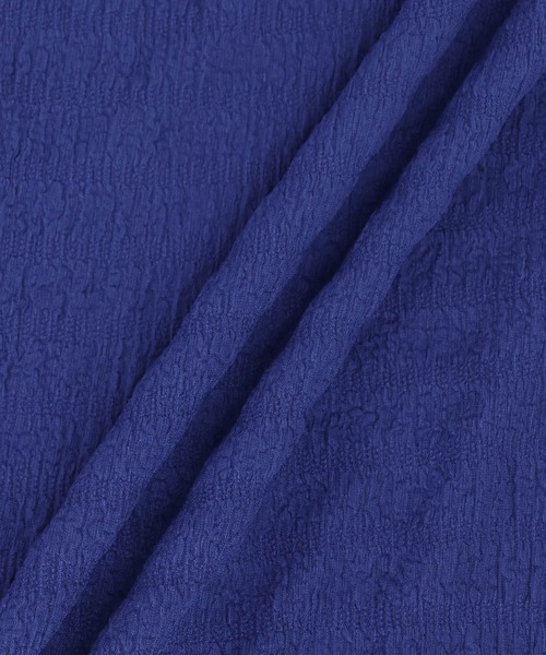 ROPE' PICNIC（ロペピクニック）の「リンクコーデ/シャーリングカットジャガードキャミワンピース（ワンピース・レディース・ブラック/ブルー/ライトグリーン・38）」の15枚目の写真