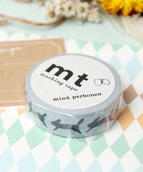 studio CLIP（スタディオクリップ）の「【mt × mina perhonen】マスキングテープ  15mm（ステッカー/テープ・レディース・その他1/その他2/その他3/その他4・FREE）」の3枚目の写真