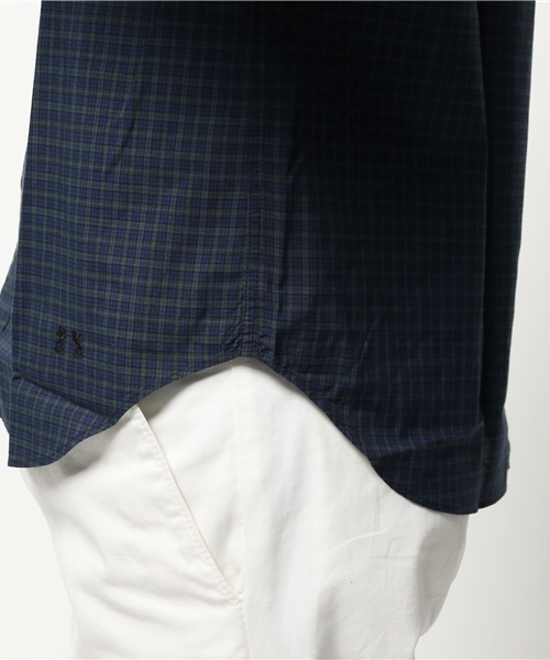 McGREGOR Budge Dragon（マックレガーバッジドラゴン）の「ミニチェック長袖シャツ（シャツ/ブラウス・メンズ・レッド/ネイビー・L/M）」の8枚目の写真