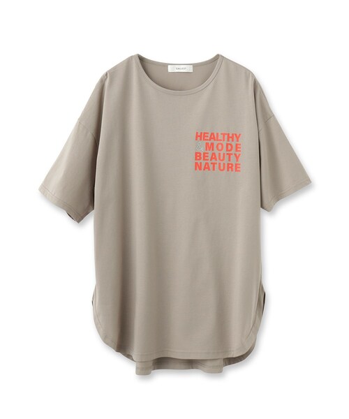 GALLEST(ギャレスト)の「ワンポイントロゴTシャツ(Tシャツ/カットソー・レディース・ホワイト/ブラック/サンドベージュ・13/38)」の4枚目の写真