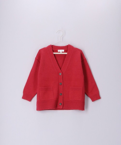 ROPE' PICNIC（ロペピクニック）の「【KIDS】ユニセックスVネックカーディガン（カーディガン/ボレロ・キッズ・レッド/ブルー系その他6・110/120/130/140/150）」の11枚目の写真