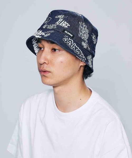 XLARGE（エクストララージ）の「GRAFFITI DENIM HAT（ハット）」 - WEAR