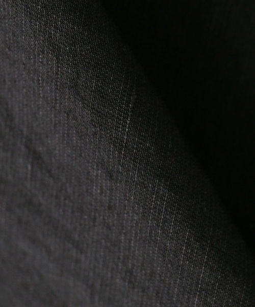 plage(プラージュ)の「VIS/LINEN TUCK WIDE パンツ(スラックス・レディース・ブラック/チャコールグレー・34/36/38)」の19枚目の写真