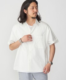 【ZOZO限定】SHIPS.me: タイプライター ドルマンスリーブ 半袖シャツ
