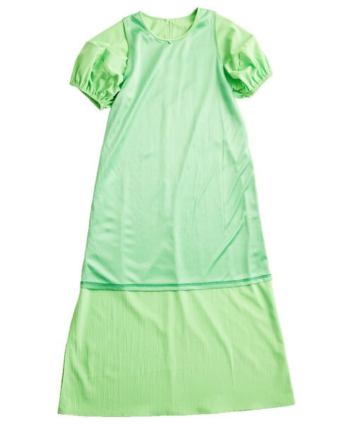 Jayro（ジャイロ）の「ランタンスリーブワンピース（ワンピース・レディース・ネイビー/グリーン/キャメル・M）」の21枚目の写真