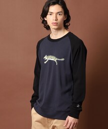 ◆タイガーラグラン フライスロングTシャツ