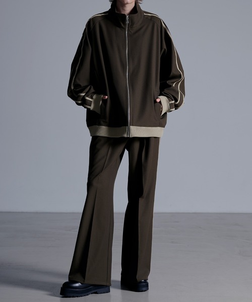 ドレープモード ワイドトラックパンツ【セットアップ対応】（スラックス）｜Loose/ルース（ルース）