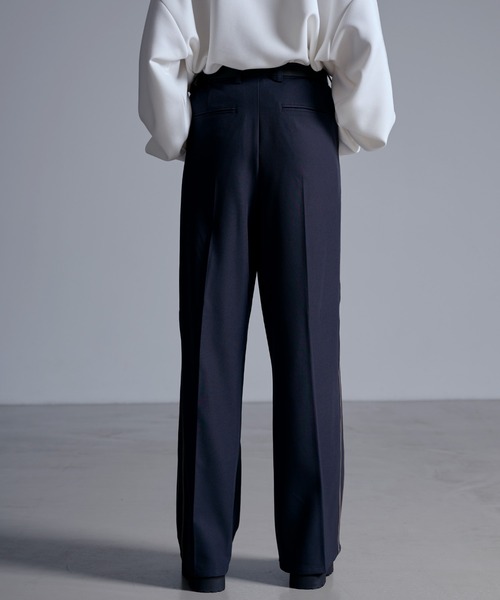 ドレープモード ワイドトラックパンツ【セットアップ対応】（スラックス）｜Loose/ルース（ルース）