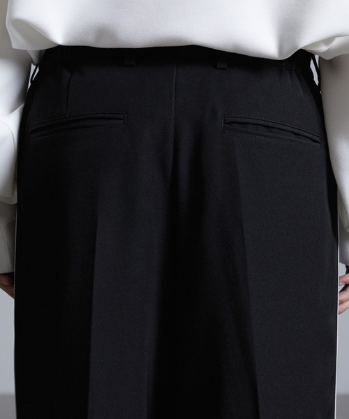 ドレープモード ワイドトラックパンツ【セットアップ対応】（スラックス）｜Loose/ルース（ルース）