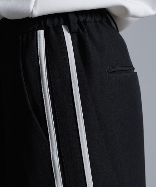 ドレープモード ワイドトラックパンツ【セットアップ対応】（スラックス）｜Loose/ルース（ルース）