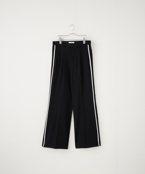 ドレープモード ワイドトラックパンツ【セットアップ対応】（スラックス）｜Loose/ルース（ルース）