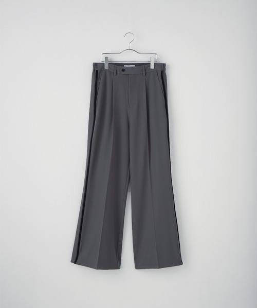 ドレープモード ワイドトラックパンツ【セットアップ対応】（スラックス）｜Loose/ルース（ルース）