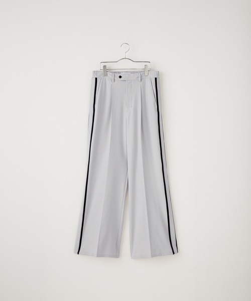 ドレープモード ワイドトラックパンツ【セットアップ対応】（スラックス）｜Loose/ルース（ルース）