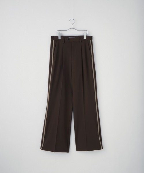 ドレープモード ワイドトラックパンツ【セットアップ対応】（スラックス）｜Loose/ルース（ルース）