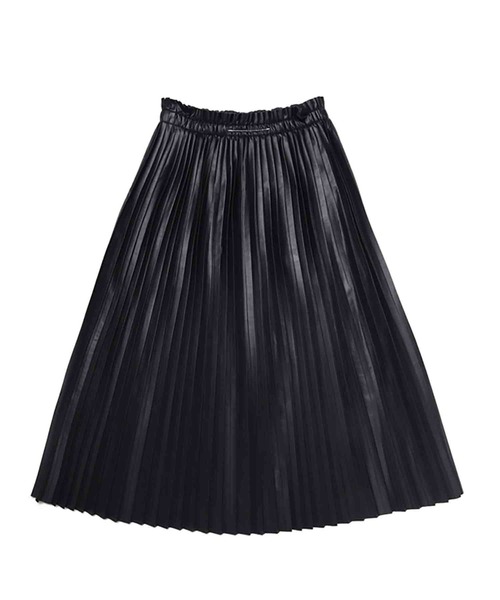 MM6 Maison Margiela(エムエムシックス メゾン マルジェラ)の「MM6 Maison Margiela(エムエムシックス メゾン マルジェラ)Kids & Junior プリーツロングスカート(スカート・キッズ・ブラック・16Y/14Y/12Y/10Y)」の6枚目の写真