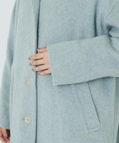 conges payes ADIEU TRISTESSE 袖リブシャギーコート conges payes ADIEU TRISTESSE（コンジェ ペイエ アデュー