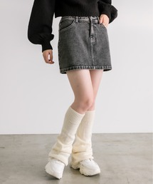 OLIVE des OLIVE | ダブルウエストミニスカート　1032010080(スカート)