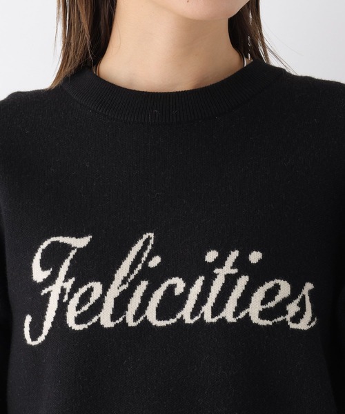 LEPSIM（レプシィム）の「12ゲージアソートロゴプルオーバー　971251（ニット/セーター・レディース・グレー/ブラック/オフホワイト・FREE）」の16枚目の写真