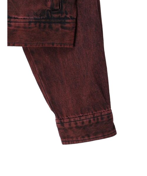 Sugar spoon（シュガースプーン）の「・SUGAR　SPOON　カラーデニムGジャン（その他アウター・レディース・インディゴブルー/ブラウン/グリーン/レッド・FREE）」の17枚目の写真