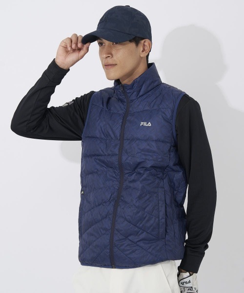 楽天市場】大きいサイズ メンズ FILA GOLF ライト ダウン ベスト