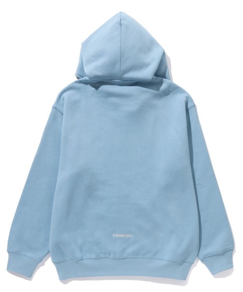A BATHING APE(アベイシングエイプ)の「METAL ONE POINT FULL ZIP HOODIE M(パーカー・メンズ・ピンク/グレー/アイボリー/サックスブルー/ブラック/ブラウン・MEDIUM/LARGE/X-LARGE/SMALL)」の11枚目の写真