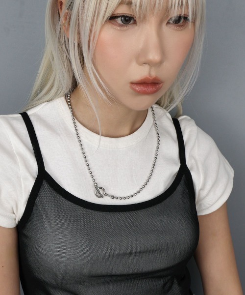4INT.（フォイント）の「マンテル チェーン ネックレス 50cm