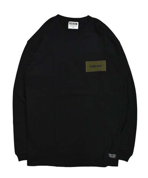 DOUBLE STEAL(ダブルスティール)の「ベルクロ 長袖Tシャツ(Tシャツ/カットソー・メンズ・ブラック/ホワイト/ホワイト系その他・MEDIUM/XX-LARGE/LARGE/X-LARGE)」の3枚目の写真