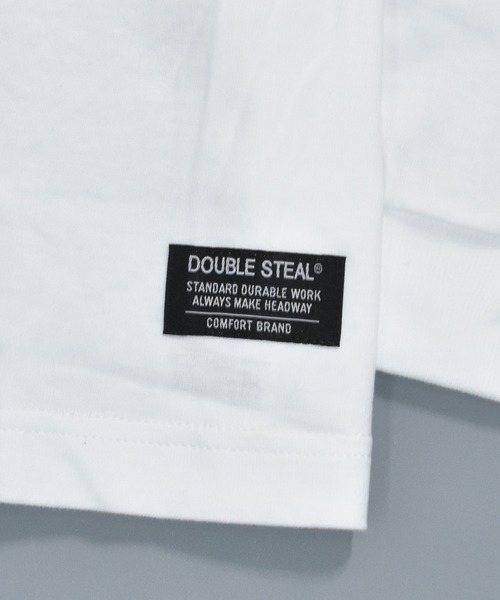 DOUBLE STEAL(ダブルスティール)の「ベルクロ 長袖Tシャツ(Tシャツ/カットソー・メンズ・ブラック/ホワイト/ホワイト系その他・MEDIUM/XX-LARGE/LARGE/X-LARGE)」の9枚目の写真