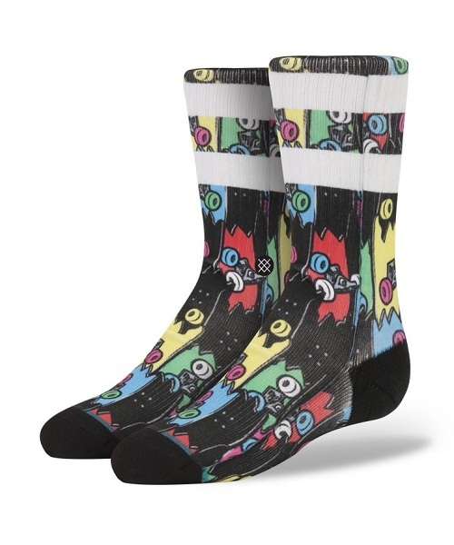 Stance スタンス の ウィメンズ キッズ スタンスソックス スケボー柄 Stance Kids Splinter ソックス 靴下 Wear