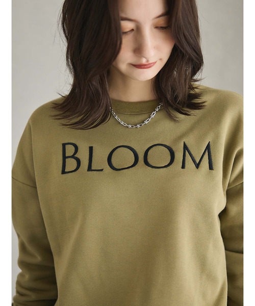 fifth（フィフス）の「ロゴ刺繍裏起毛スウェット（スウェット・レディース・カーキ/アイボリー・M）」の4枚目の写真