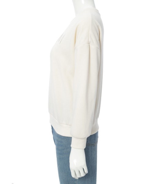 fifth（フィフス）の「ロゴ刺繍裏起毛スウェット（スウェット・レディース・カーキ/アイボリー・M）」の17枚目の写真