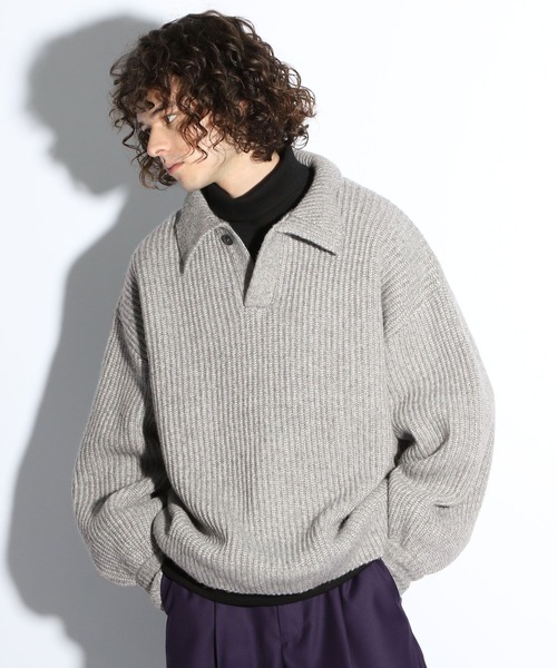 HARE（ハレ）の「アゼアミポロニットプルオーバー(HARE)（ニット