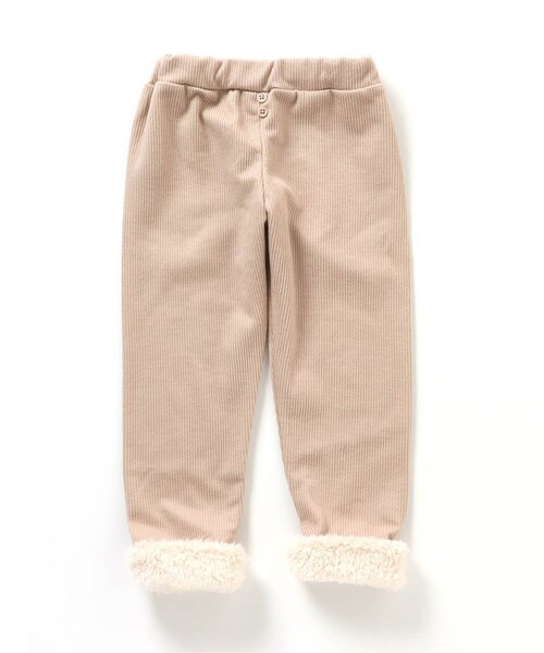 apres les cours（アプレレクール）の「あったかレギンス/7days Style pants（レギンス/スパッツ・キッズ・ブラック/カーキ/ブラウン/ベージュ・80/90/100/110/120/130）」の16枚目の写真