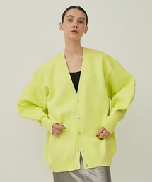 THINGS THAT MATTER | 【THINGS THAT MATTER/(シングス ザット マター)】FRONT SNAP BIG KNIT CARDIGAN/フロントスナップニットカーディガン(カーディガン/ボレロ)