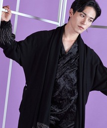 【NO ID.】Drape Knit Cardigan / ドレープ ニット カーディガン