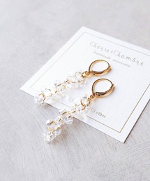 【Cherie+Chambre】Farfalle Beads Pierce