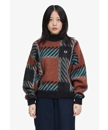 FRED PERRY（フレッドペリー）の「Glitch Tartan Jumper（ニット