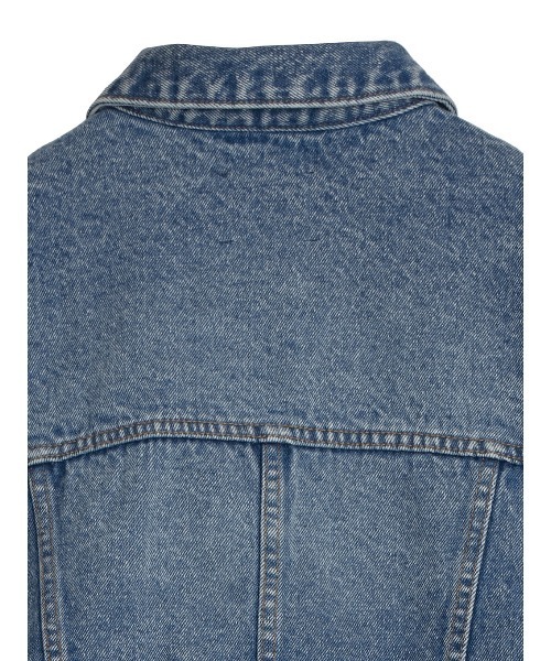 Ameri（アメリ）の「MANY WAY VERSATILE DENIM COAT（デニムジャケット・レディース・インディゴブルー/ブラック・SMALL/MEDIUM）」の19枚目の写真