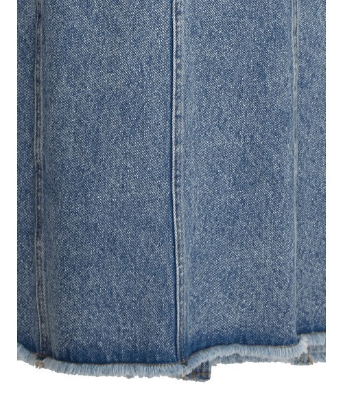 Ameri（アメリ）の「MANY WAY VERSATILE DENIM COAT（デニムジャケット・レディース・インディゴブルー/ブラック・SMALL/MEDIUM）」の21枚目の写真