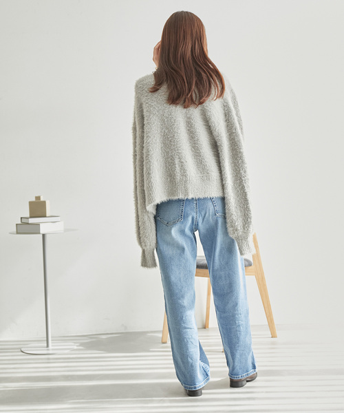 ROPE' PICNIC（ロペピクニック）の「ウエストシェイプハイライズマムジーンズ（デニムパンツ・レディース・ブルー系その他5・36/40/38）」の5枚目の写真