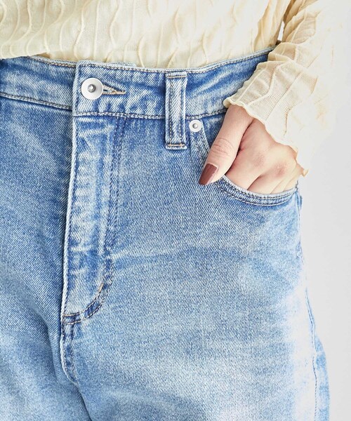 ROPE' PICNIC（ロペピクニック）の「ウエストシェイプハイライズマムジーンズ（デニムパンツ・レディース・ブルー系その他5・36/40/38）」の14枚目の写真