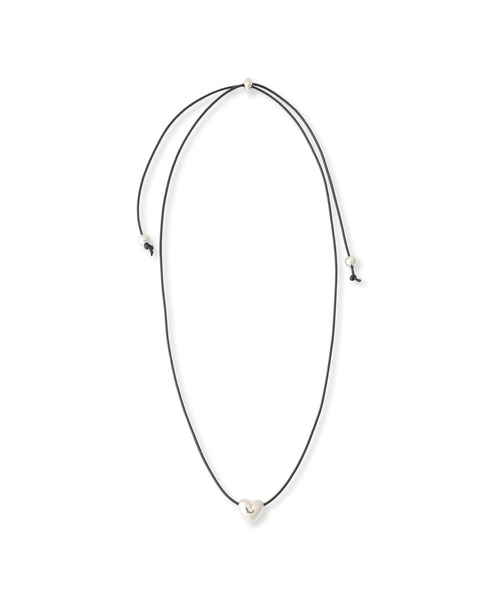 VICKY(ビッキー)の「【KOREAN ITEM】ハートモチーフネックレス(ネックレス・レディース・シルバー系その他/ゴールド系その他・FREE)」の2枚目の写真