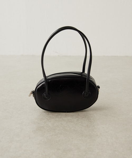 PAPILLONNER(パピヨネ)の「オーバルミニボストン(ハンドバッグ・レディース・ダークブラウン/ブラック・FREE)」の20枚目の写真