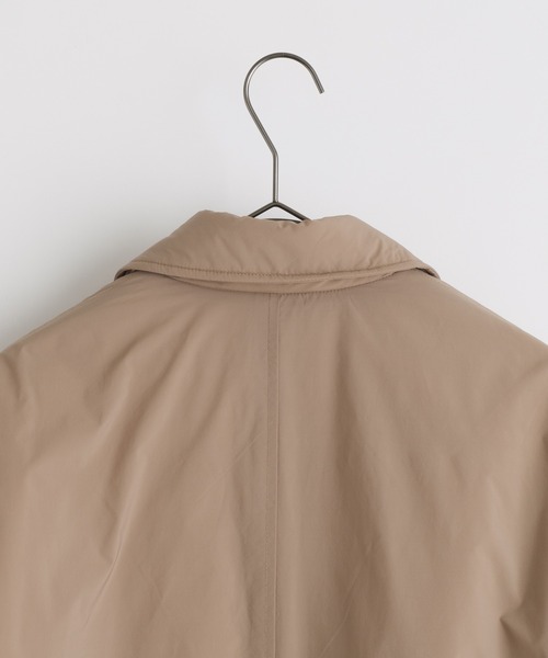 WHIMSIC(ウィムジック)の「【UNISEX】ステンカラーパディングコート(ステンカラーコート・メンズ・ブラック/ベージュ・FREE)」の12枚目の写真