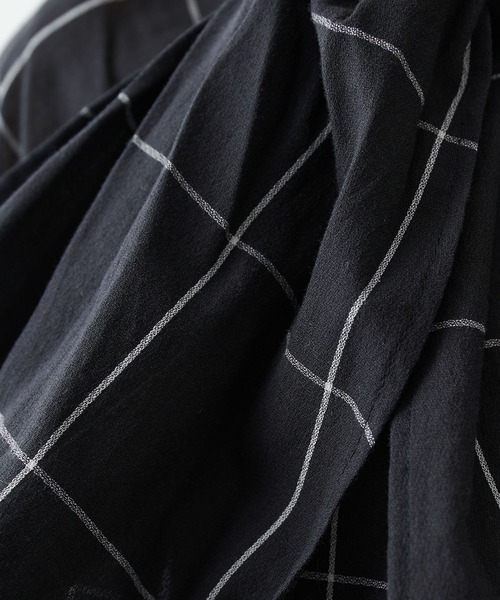 Whim Gazette（ウィムガゼット）の「シアーチェックボウタイブラウス